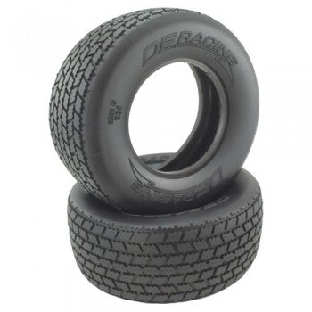 DE RACING MINI G6T FRONT CLAY COMPOUND MODIFIED STREET STOCK TIRES DER-G6F-C1