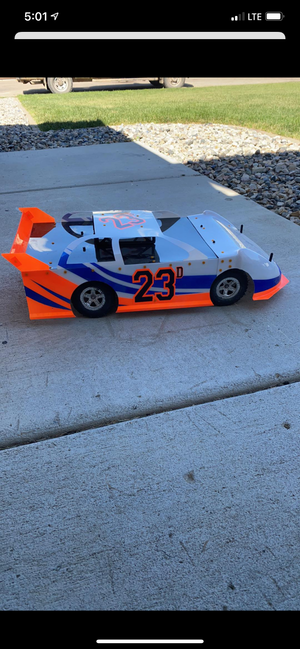 SC late model 1/10th and 1/8th scale with molded nose – Xtreme RC Bodies